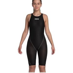 ARENA POWERSKIN ST NEXT 08 OPEN BACK JUNIOR Girl SWIMSUIT BLACK 005873 Size 22